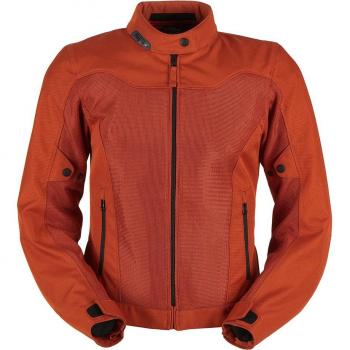 Furygan Chaqueta de Moto para Mujer Mistral Lady Evo 3 Óxido - Chaqueta textil para motocicletas, color marrón, talla XL
