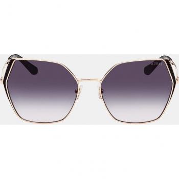 Guess GU7843/S 28B 61 Golden Shine Gradient Sunglasses, Yellow female, Size: 61 MM