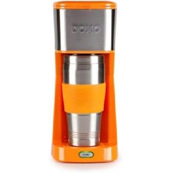 Domo DO439K - Cafetera (Independiente, Drip coffee maker, De café molido, Naranja, Acero inoxidable, Acero inoxidable, Café)