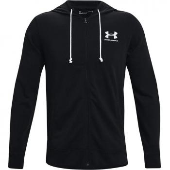 Under Armour Rival Terry Full Zip Hoodie for Men - Black