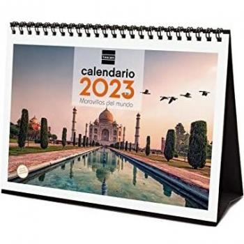 Finocam - Calendario 2023 Imágenes de Sobremesa para Escribir Enero 2023 - Diciembre 2023 (12 meses