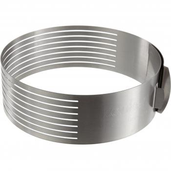 Zenker Molde Tarta 26-28 cm. 7701, Acero Inoxidable