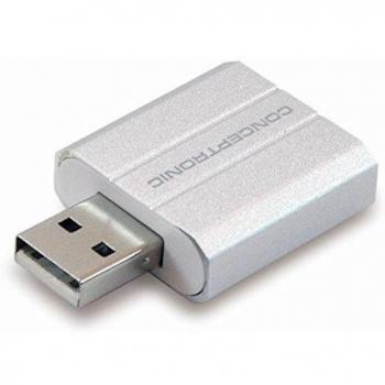 Conceptronic C08-041 - Adaptador de sonido con USB