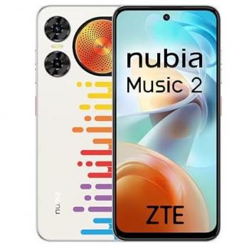 Smartphone ZTE Nubia Music 2 Libre 4GB/128GB, Pantalla HD+ 6.7 120Hz, Altavoz 95db, Cámara 50MP con IA, Batería 5000m