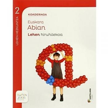 KOADERNOA EUSKARA ABIAN 2 LEHEN HIRUHILEKOA EGITEN JAKIN - 9788498944662