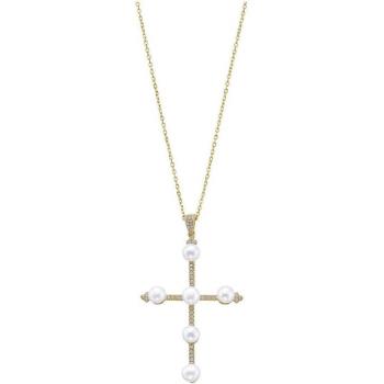 Colgante Duran Exquse Pearl Cruz De Perlas Y Detalle