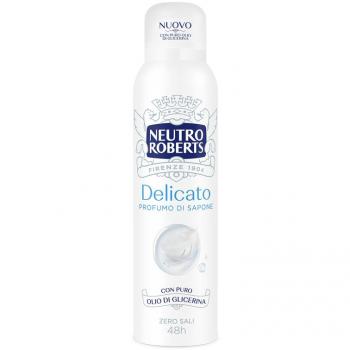 Neutro Roberts Delicate Soap Scent Deodorant Spray 150ml with 48-Hour Protection