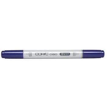 Marcador Copic Ciao Doble Punta BV17 Azul Rojizo Profundo