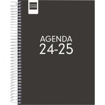 Finocam - Agenda Cool 2024-2025 Negro Catalán