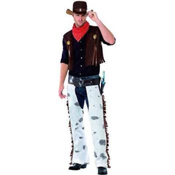 Disfraz de Vaquero Marrón para Hombre - Talla M