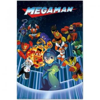 Póster Mega Man 91.5x61cm