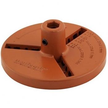 WOLFCRAFT 3472000 (L) plato receptor para corona de perforación para Ø 33-83 mm PACK 1