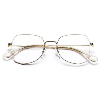 Etnia Barcelona Claremore GDWH Armazones para Mujer Dorados, Lentes Recetadas Para Mujer Dorados, Gafas Recetadas para Mujer Dorados