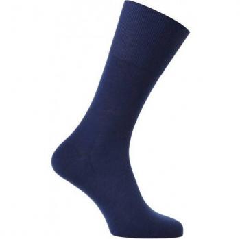 Falke Airport Men's Wool Blend Socks - Dark Blue - Size 39-40