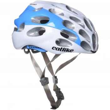 Catlike Mixino 2017 Casco de Ciclismo, Unisex adulto, Blanco / Azul, L