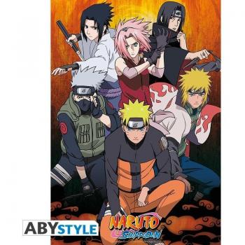 Póster Naruto Shippuden - Ninjas Konoha