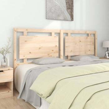 Cabecero para cama de madera maciza de pino 185,5x4x100 cm