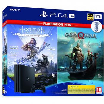 Sony PlayStation 4 - PS4 Pro 1TB + GOW + Horizon