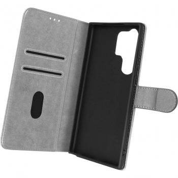Funda Samsung Galaxy S23 Ultra con Tarjetero y Soporte de Vídeo en color Gris