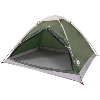 2-Person Waterproof Green Dome Camping Tent