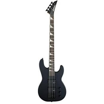Jackson JS Series Concert Bass JS2 Electric Bass Guitar - Satin Black, Amaranth Fingerboard