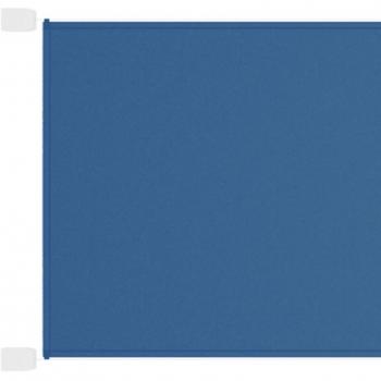 Toldo vertical de tela Oxford azul 140x1000 cm