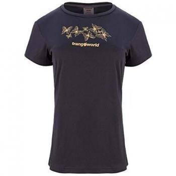 Trangoworld Taya Camiseta, Mujer, Antracita, M