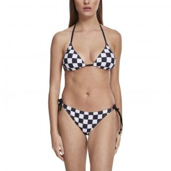 Urban Classics Ladies Check Bikini, Multicolor