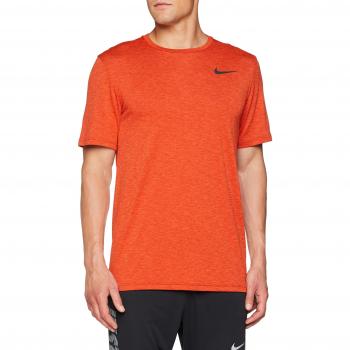 Nike M Brt Ss Hpr Dry, Camiseta para Hombre, Naranja