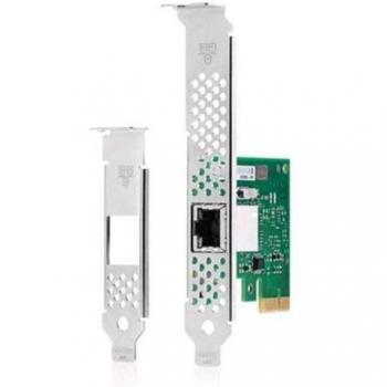 HP Intel Ethernet I210-T1 GbE NIC Adapter - PCIe 2.1 Low-Profile, Gigabit Ethernet, 1x RJ-45