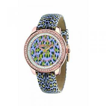 Reloj de Cuarzo Just Cavalli Mujer Leopardo 40 mm con Correa de Cuero