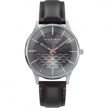 Reloj Viceroy Ecosolar de Hombre con caja de acero reciclado y correa vegana