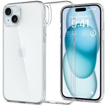 Funda Air Skin Híbrida Crystal Clear para iPhone 15 (Transparente, Ultra Fina, Protección Antichoc)