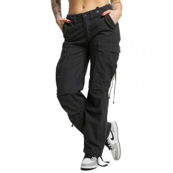 Pantalones Cargo Brandit M65 Vintage para Mujer - Antracita - Tallas W28L32 a W36L34