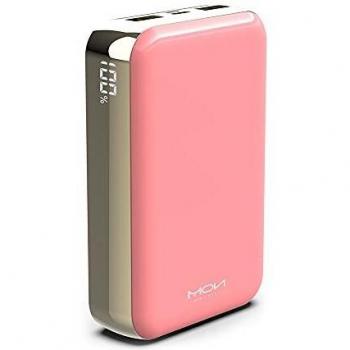 MOXNICE Batería Externa 20000mAh Power Bank, USB C Powerbank con 2 Salidas USB para Smartphones y Tabletas