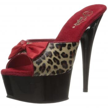 Pleaser Delight 601-6 Leopard Women's High Heels