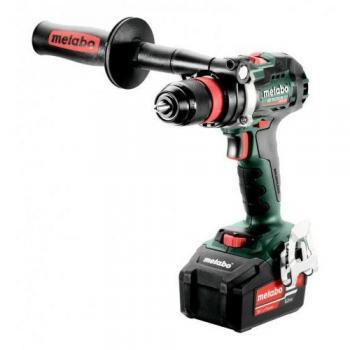 Taladro inalámbrico Metabo BS 18 LTX BL Q, 2000 RPM, sin llave, peso de 1.7 kg, color negro y verde