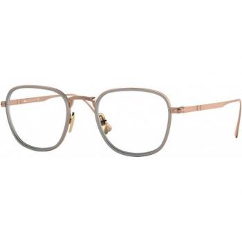Persol PO5007VT 8007 Unisex Square Gunmetal Eyeglasses