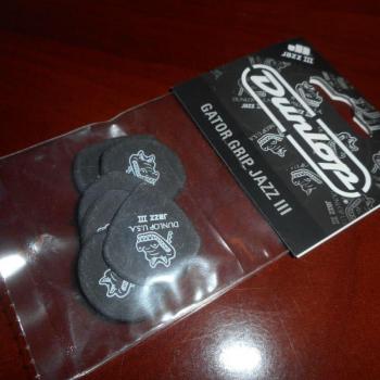 Dunlop Gator Grip Jazz Picks 1.40MM - 12 Pack