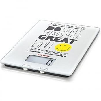 Soehnle 6883-Bascula Digital de Cocina, Smiley do Small Things, Multicolor