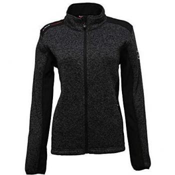 Peak Mountain - Chaqueta de Lana Mujer AVIRO-Gris foncé-M