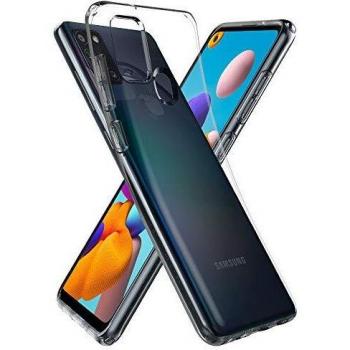 Funda Transparente Spigen Liquid Crystal para Samsung Galaxy A21s