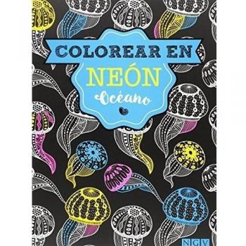 Océano. Colorear En Neon