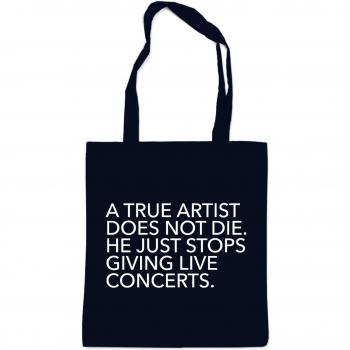 A True Artist Bolsa Negro