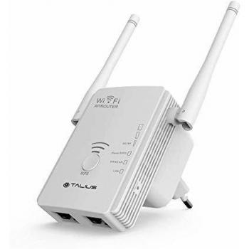 Talius TAL-RPT3002ANT Router, repetidor y A.P. 300mb 2 Antenas