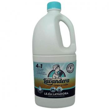Lejía Lavadora La Antigua Lavandera con Fibroprotectores Densa - 2L