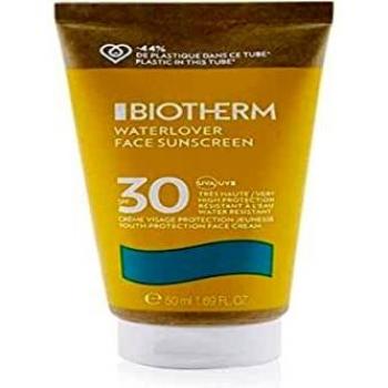 Biotherm Waterlover Face Sunscreen SPF 30 50 ml - Protective Anti-Aging Face Cream for Intolerant Skin