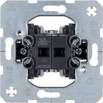 Berker - 303520 Double Blind Switch 10A 250V Ref. 6510020001