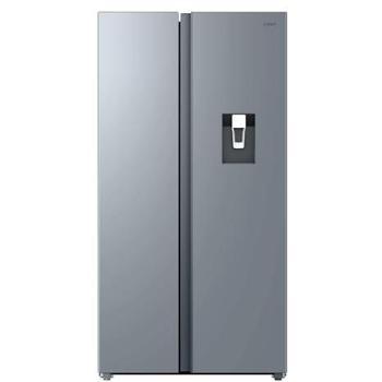 Frigorífico Americano Candy Total No Frost, Side by Side, 523L, Dispensador de Agua, Motor Inverter, 178 cm, Clase E, Inox