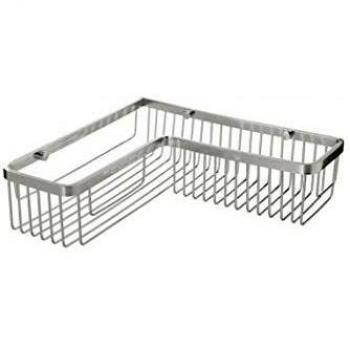 Tatay Cestillo Aluminium, de Aluminio Brillante, de diseño Moderno, Rectangular rinconero, optimizar Espacio. Doble Sistema de fijación, Tornillos y Quick Fix sin taladrar